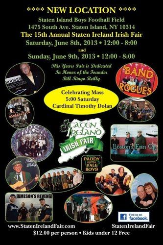 Staten Island Irish Fest 6/8!!!
