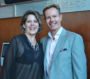 Anne E. with screenwriter Brad Hening at premier of "The Hot Flashes", Los Angeles 2013
