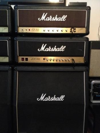 The Marshall JCM 900 Series Guitar Heads
