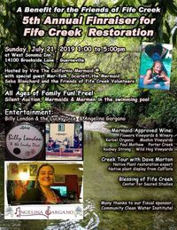 5th Annual Finraiser for Fife Creek Resoration~Hosted by Vera 'The CA Mermaid'
