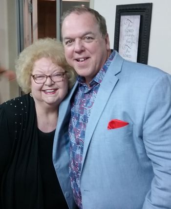 Keith with Dianne Wilkinson
