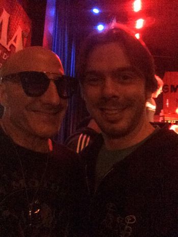 With Kenny Aronoff
