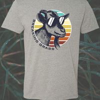 Cool Goat T-Shirt in Color: Dark Heather Grey 