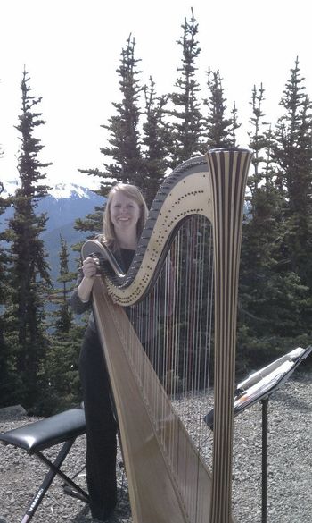 Tuning at Crystal Mountain for a wedding
