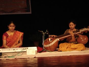 Keyborad & Veena Jugalbandhi conert click@ SVYASA Yoga University Bangalore University 2009
