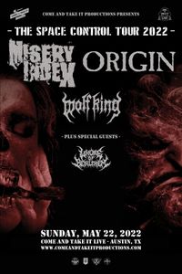 Misery Index, Origin, Wolf King, Whore of Bethlehem