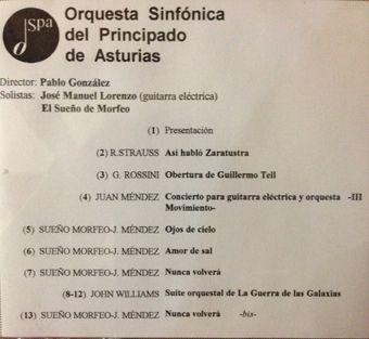 "sueño de morfeo" and OSPA
