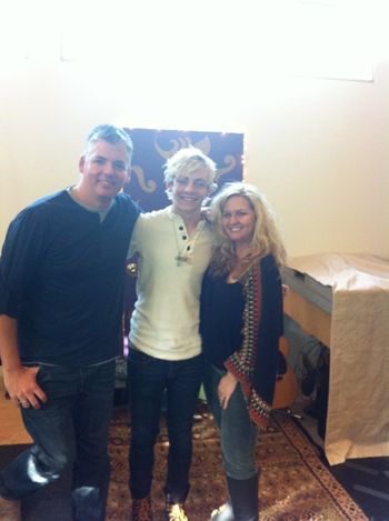 Smidi, Ross Lynch (Austin from Austin and Ally) and me
