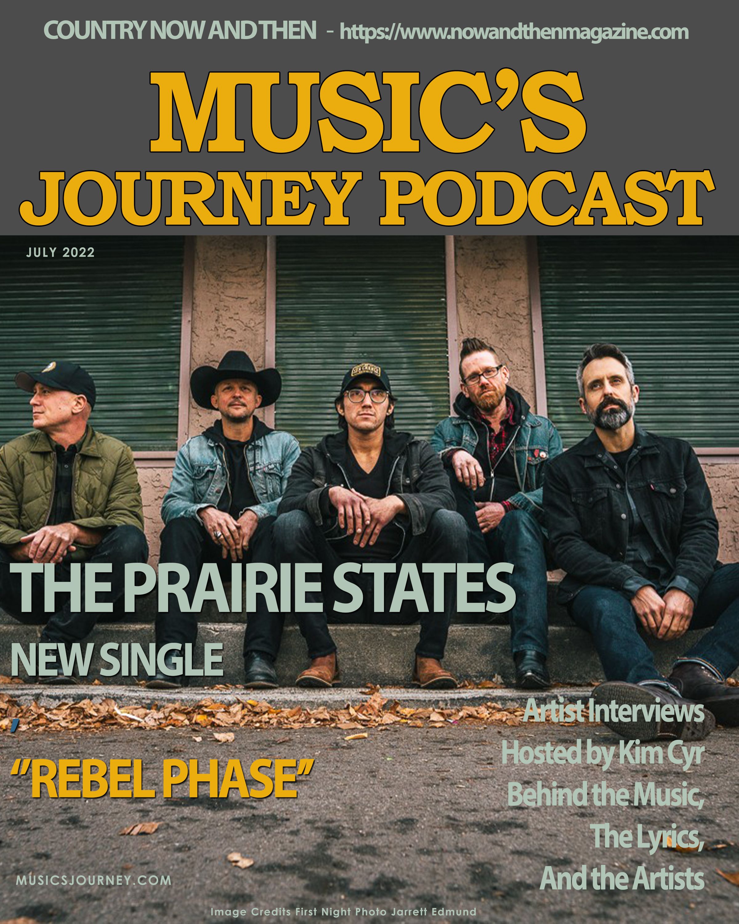 Music's Journey Podcast INTERVIEW #187 w/ Multi Award-Winning Country Band The Prairie States