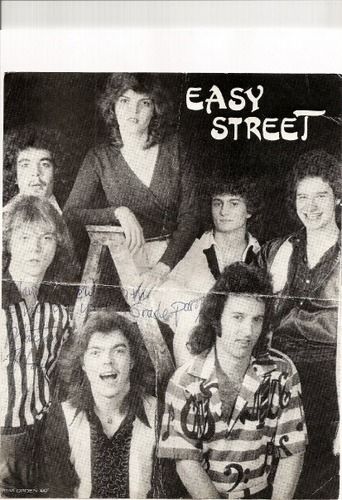 'SaxMan' first working band, 'Easy Street', 1979
