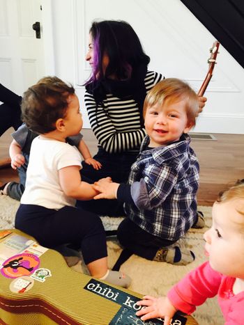 Private music & movement for tots & babes–and their parents!
