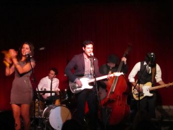 With Brendan Hines at the Hotel Cafe
