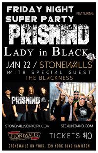 PRISMIND with Lady in Black & The Blackness