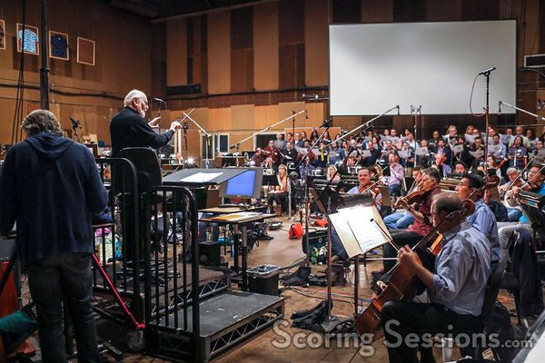 John Williams, Conducting the scoring session for Star Wars, The Last Jedi, with the LA Master Chorale