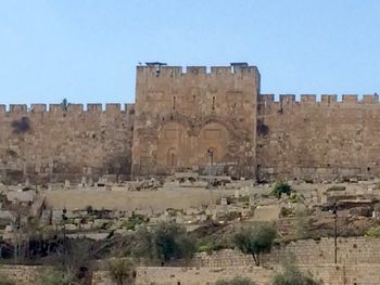 The Eastern Gate where Messiah will enter Jerusalem
