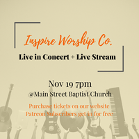 Inspire Worship Co. Live in Concert + Live Stream