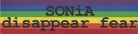 SONiA rainbow sticker