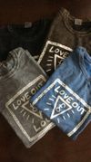Short Sleeve Vintage Mineral Washed Love Out Loud T-Shirts