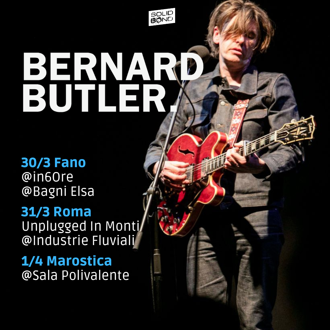 bernard butler tour dates
