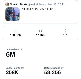The power of social media is undeniable! With multi-millions of impressions, this account is the perfect place to promote our upcoming NFT sneaker. Not only will you be able to see the potential resale value, but you'll also be able to see how popular each sneaker is!