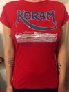 Keram "Floating Man" Design - Ladies T-Shirts