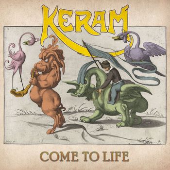 "Come to Life" album cover art - design by Ben Cross
