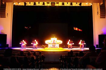 Caravan Festival. Superconstellation performance. Tenerife Auditorium, 2010
