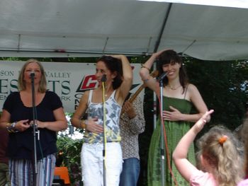 Rosendale Street Festival: Jodi, Leah and Brittany
