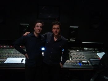 with Ross Calia, producer of Aeolus

