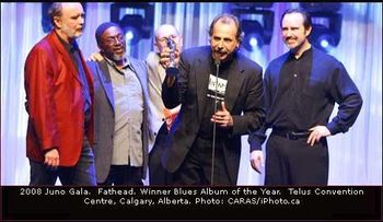 FATHEAD wins their second Juno for "Building Full Of Blues".
