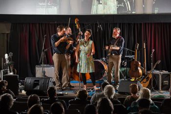 Kristine Schmitt and the Lonesome Ace Stringband, Roots North Festival, Orillia. Photo Credit: Tyler Knight.
