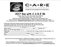 3rd Annual 5K Run With CARE