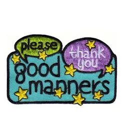 Good Manners Patch