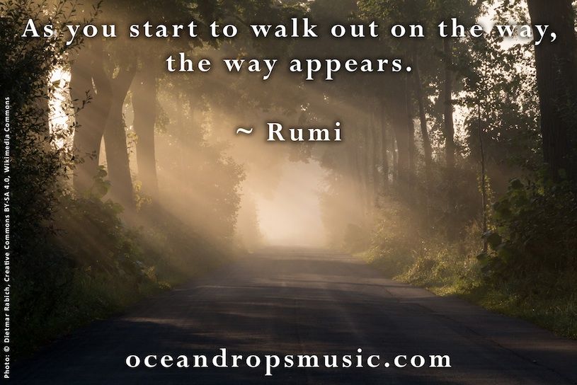 Ocean Drops Music - Rumi Quotes