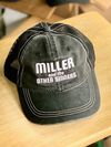Trucker Hat - Black Denim - Adjustable - One Size Fits All