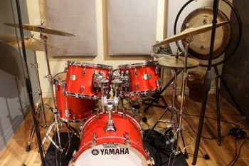 My new drums, courtesy of Yamaha Canada.
