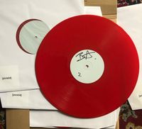 1000 Books RED TEST PRESSINGS (only 5 pressed) signed.