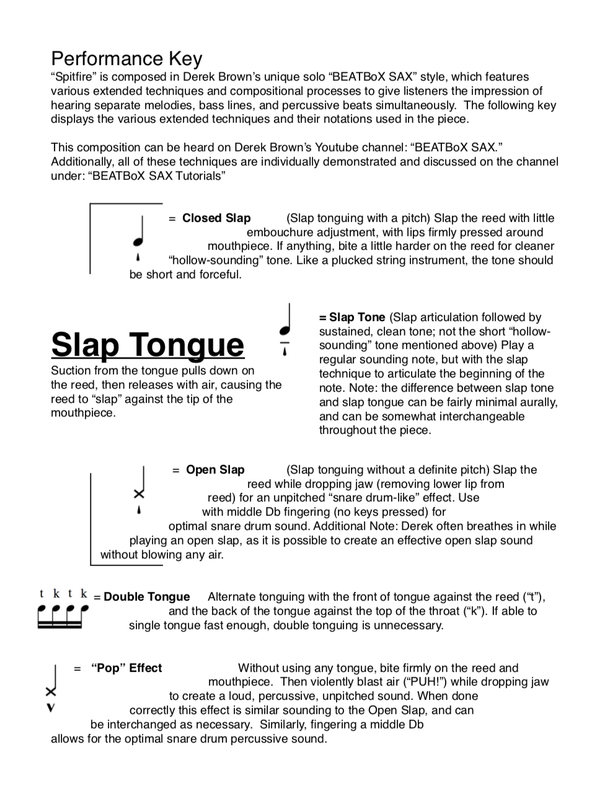 saxophone extended techniques pdf