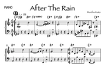 After The Rain - Leadsheet