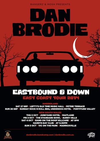 Eastbound & Down Tour Poster, 2014
