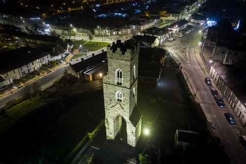 Magdalene tower at night