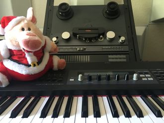 Santa Pig and his Fostex G 16