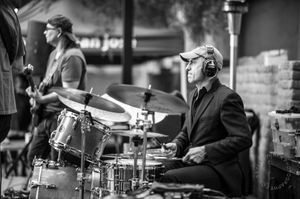 Professional drummer, experienced studio musician, live performer, drum teacher. Diverse musical history spans 35 years and includes small venues, clubs, concerts, and outdoor festivals. Performs regularly throughout the SF Bay Area and has toured the U.S., Canada, and in Europe.