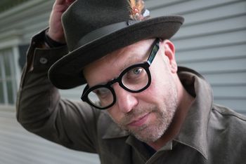 david wearing glasses and a hat!
