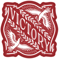 Victory Iron-On Patch by Spirit of Salt