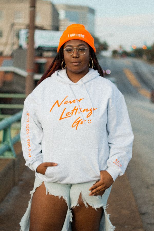 "Never Letting Go" Hooded Sweatshirt 