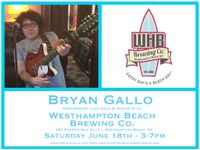 Bryan Gallo live at Westhampton Beach Brewing 