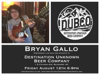 Bryan Gallo live at Destination Unknown Beer Company