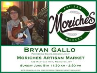 Bryan Gallo live at Moriches Artisan Market