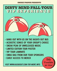 Dirty Mind Tour VIP Package - Vero Beach